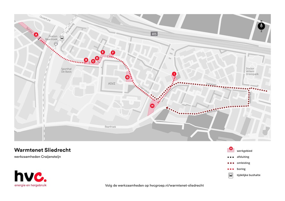 PLattegrond warmtenet Craijensteijn