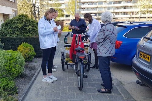 Bakfiets in De Horst